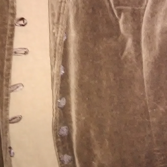 3 piece velvet pants, jacket and vest. - Picture 4 of 5